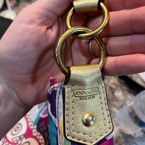 Colorful Coach Purse - Picture 9 of 9